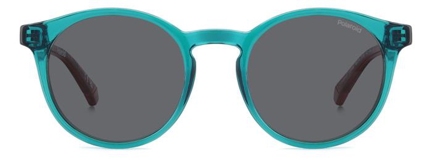POLAROID-KIDS-8061/S TCF*M9 TURQUOISE(GREY POLARIZED 46*18, Turquesa, hi-res image number 1