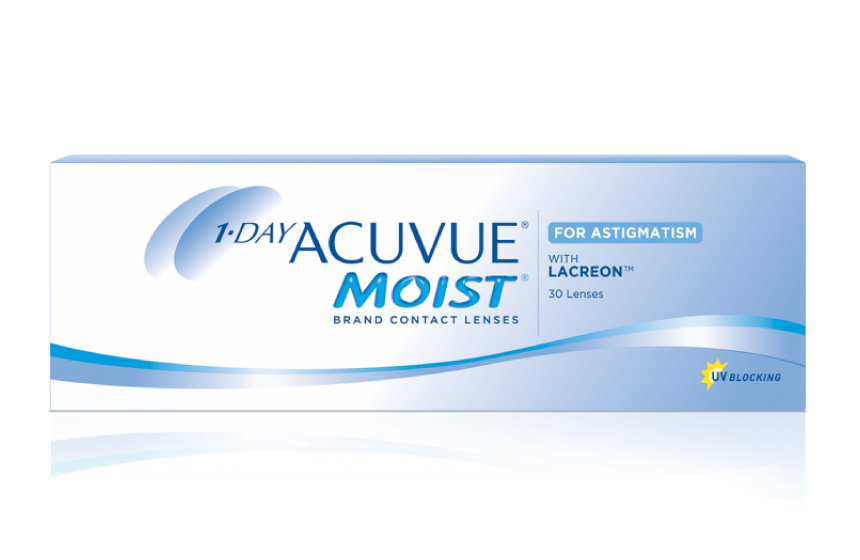 1-DAY ACUVUE™ MOIST ASTIGMATISMO 30 UNIDADES, , hi-res image number 0