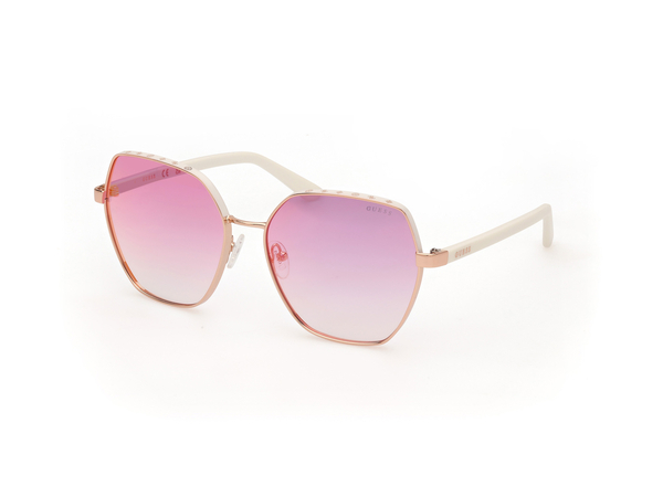 GUESS-00108/S 21Z white 60*17, Blanco | Dorado, hi-res 0