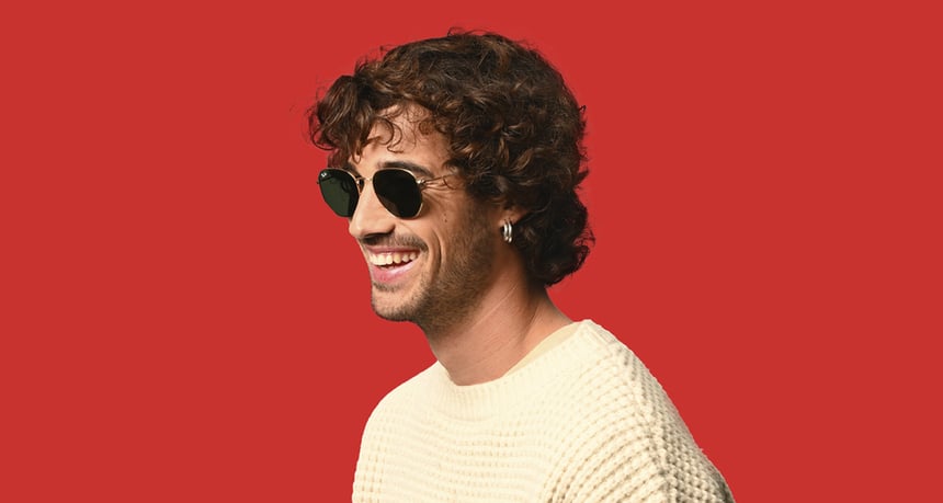 RAY-BAN HEXAGONAL RB 3548N 001, , hi-res image number 0