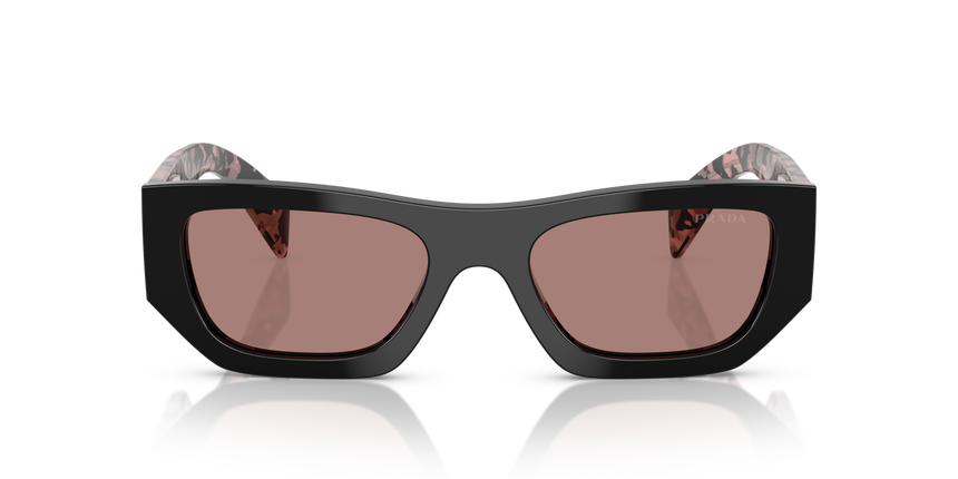 PRADA-A01S/S 13P60B BLACK(LIGHT BROWN 53*20, Negro, hi-res image number 1
