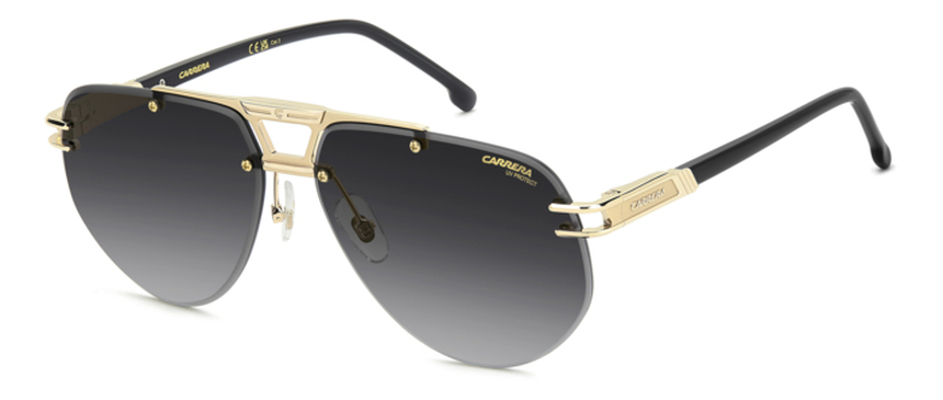 CARRERA-1087/S/S RHL*9O GOLDBLACK2(DARKGREYSHADED 63*14, , hi-res image number 0