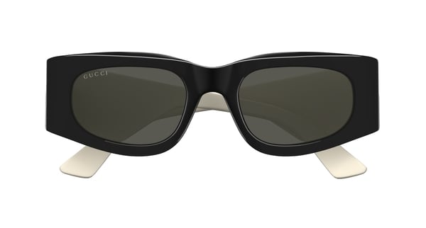 GUCCI-1664S/S 001 BLACK-IVORY-GREY 51*21, , hi-res 1