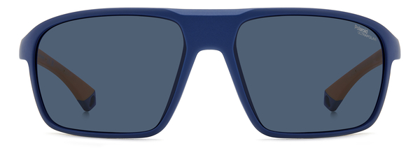 POLAROID-7058/S FLL*7I MATTE BLUE(BLUE POLARIZED HIGHT CONTRAST 64*15, Azul mate, hi-res 1