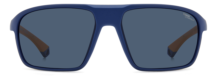 POLAROID-7058/S FLL*7I MATTE BLUE(BLUE POLARIZED HIGHT CONTRAST 64*15, Azul mate, hi-res image number 1