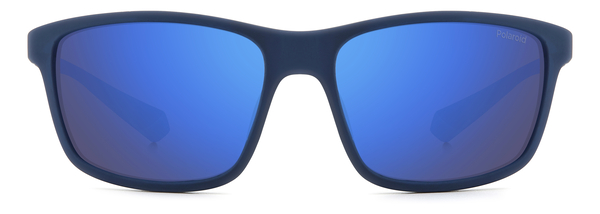 POLAROID-2153/S FLL*5X MATTE BLUE(BLUE MIRROR POLARIZED 58*16, Azul mate, hi-res 1