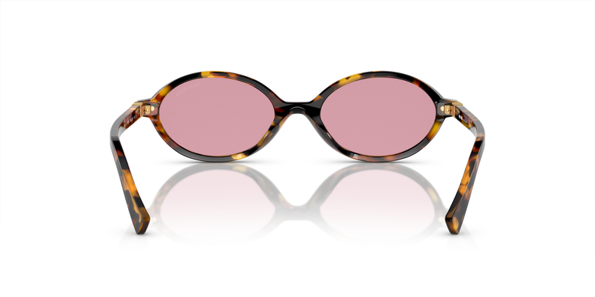 MIUMIU-04ZS/S VAU50D HONEY HAVANA (DARK PINK MIRROR SILVER 50*18, Havana, hi-res image number 1