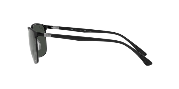 RB-3686 186/K8 MATTE BLACK ON BLACK(POLAR DARK GREY 57*19, Negro, hi-res 2