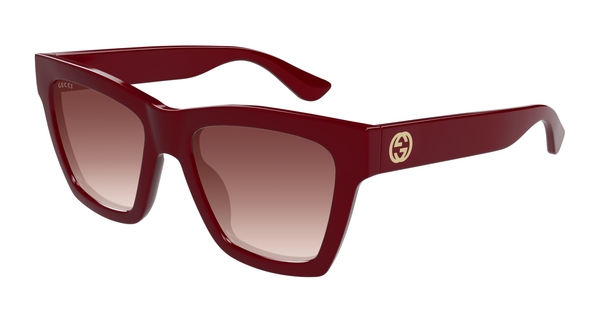GUCCI-1714S/S 003 BURGUNDY-BURGUNDY-RED 54*19, Granate, hi-res 0