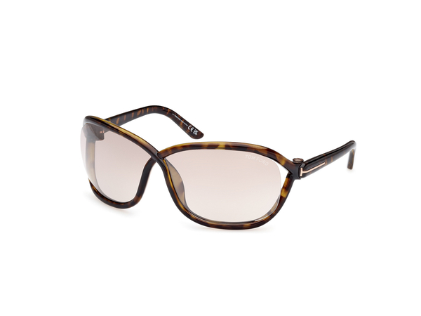 TOMFORD-1069/S 52G*2 dark havana( Mirror Brown 68*07, Havana, hi-res 0