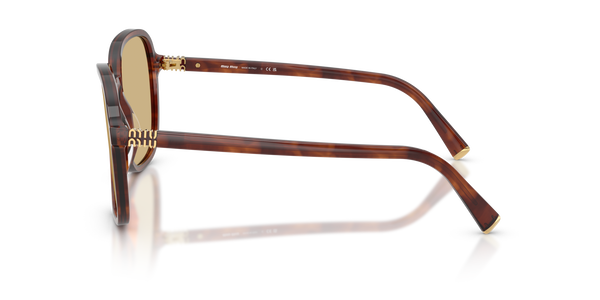 MIUMIU-B01S/S 26E10R STRIPED TOBACCO(YELLOW 58*18, , hi-res 2