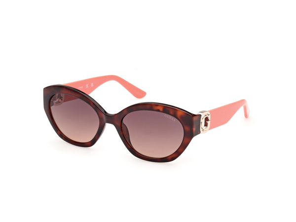 GUESS-00104/S 52F dark havana 56*19, Havana, hi-res 0