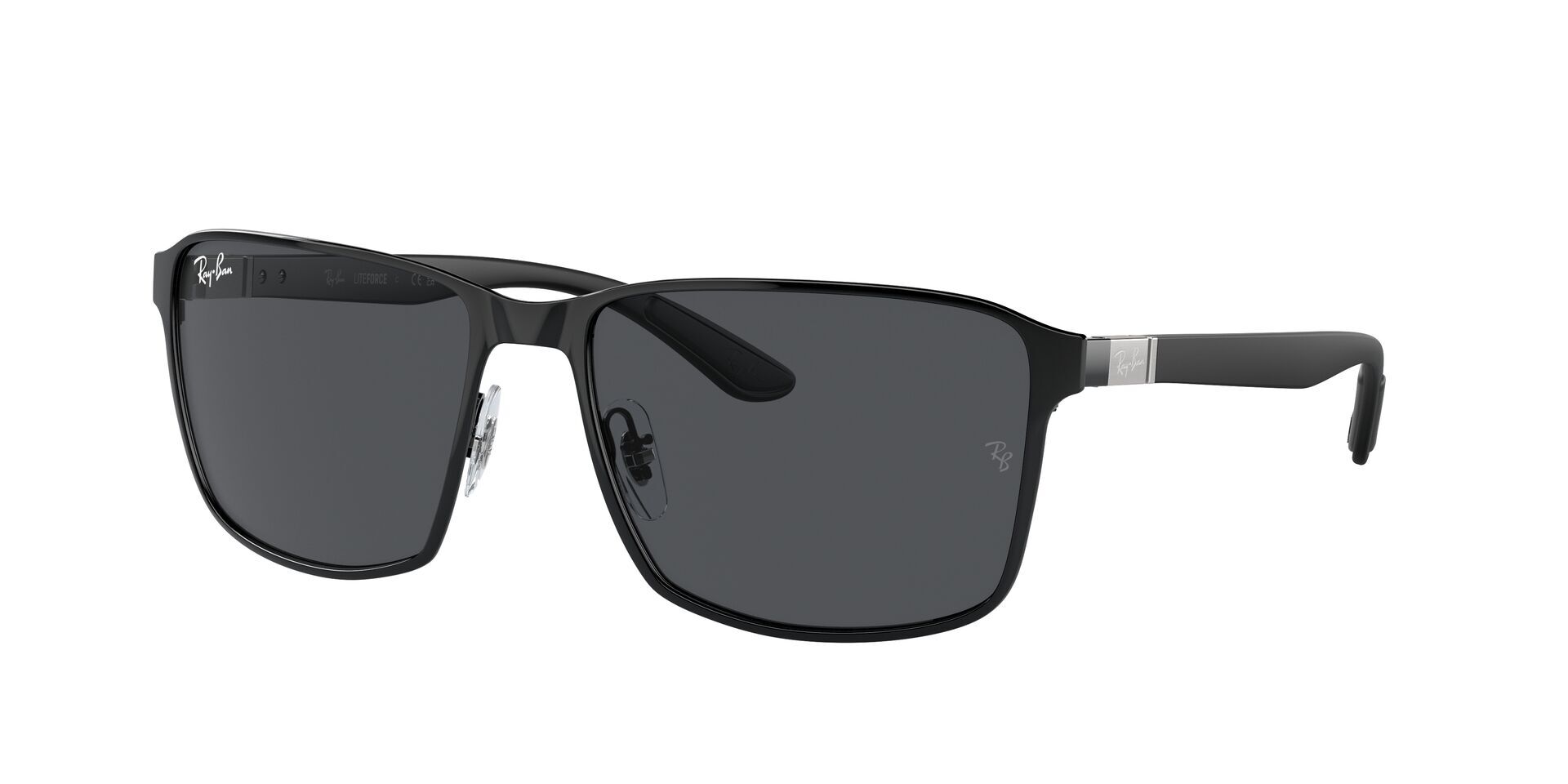 RB-3721 186/87 MATTE BLACK ON BLACK( 59*17 | Óptica & Audiología