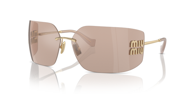 MIUMIU-54YS/S 5AK-061 GOLD (LIGHT PURPLE BROWN) 80*14, Dorado, hi-res 0