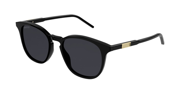 GUCCI-1157S/S 001 BLACK(GREY 50*18, Negro, hi-res 0