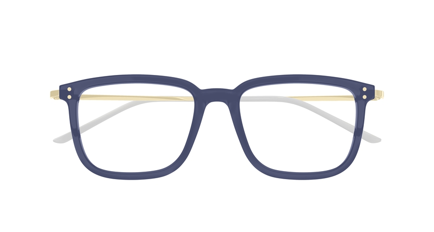 GUCCI-1709O/G 007 BLUE-GOLD-TRANSPARENT 53*18, , hi-res image number 1