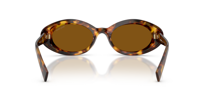 MIUMIU- B09S/S 14L20V HONEY HAVANA(DARK BRONZE 52*21, Havana, hi-res image number 3
