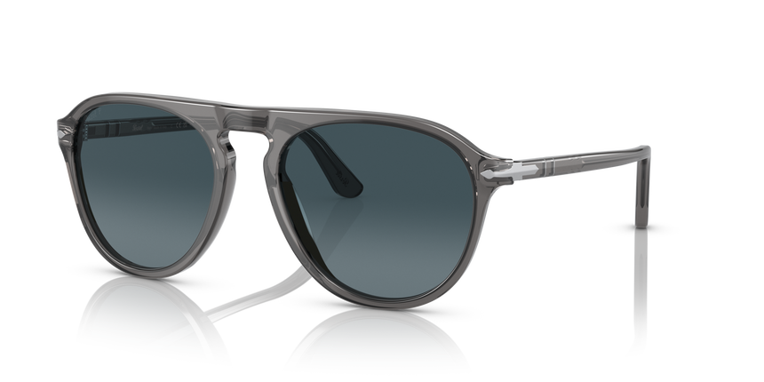 PERSOL-3302S/S 1196S3 TRANSPARENTE GREY (BLUE 55*19, Gris, hi-res image number 0