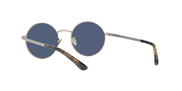 ARMANI-6140/S 300280 MATTE PALE GOLD(DARK BLUE 50*20, Plata, hi-res 7