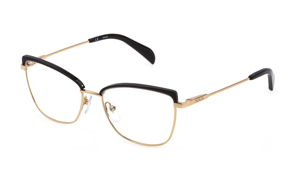 TOUS-419/G 0323 ORO ROSE' LUCIDO C/PARTI ROSA 53*16, Dorado-Negro, hi-res 0