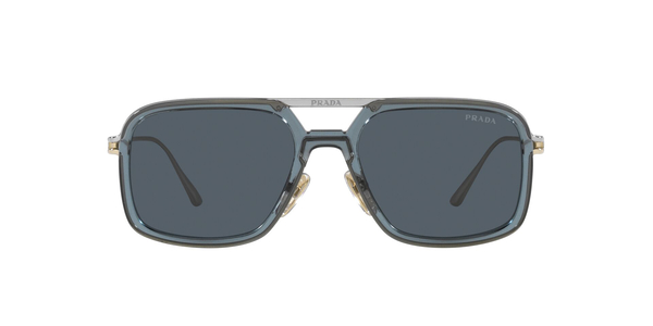 PRADA-57ZS/S 19F09T TRANSPARENT GRAPHITE(DARK GREY 55*19, Gris, hi-res 2