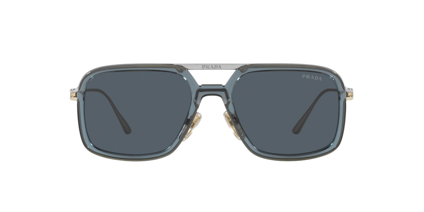 PRADA-57ZS/S 19F09T TRANSPARENT GRAPHITE(DARK GREY 55*19, Gris, hi-res image number 2