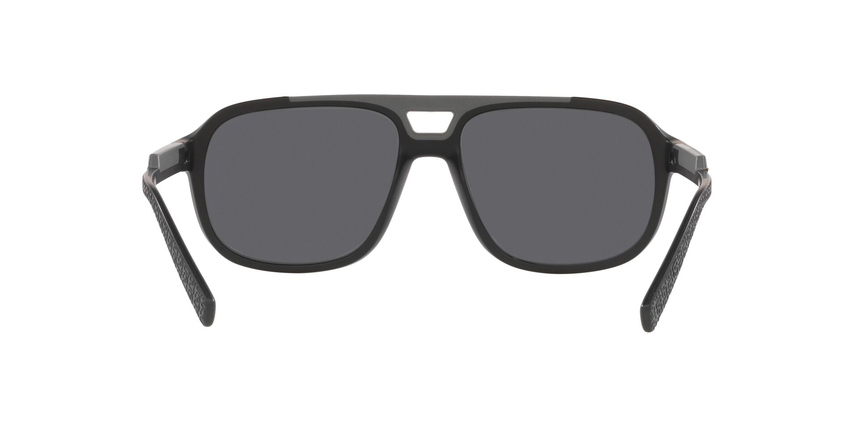 GABBANA-6179/S 252581 MATTE BLACK(POLAR DARK GREY 58*16, Negro, hi-res image number 6