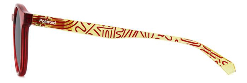 POLAROID-KIDS-8061/S AHY*M9 RED YELLOW(GREY POLARIZED 46*18, Rojo, hi-res image number 2