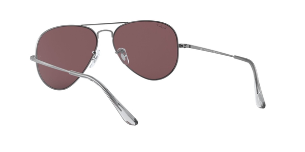 RB-3689 004/AF SHINY GUNMETAL(POLAR PURPLE 58*14, Plata, hi-res 2