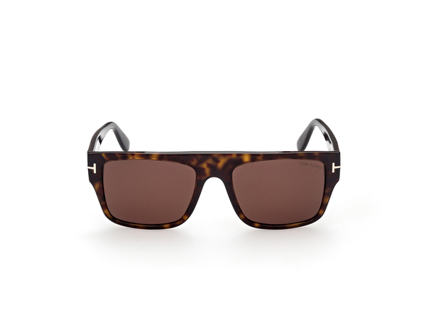 TOMFORD-0907/S 52E dark havana (brown 55*19, Havana, hi-res 7