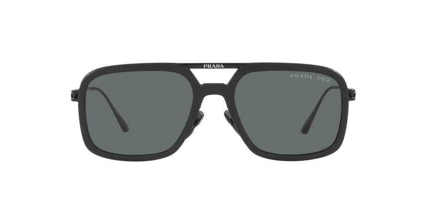 PRADA-57ZS/S 1BO5Z1 MATTE BLACK(POLAR DARK GREY 55*19, Negro, hi-res image number 11