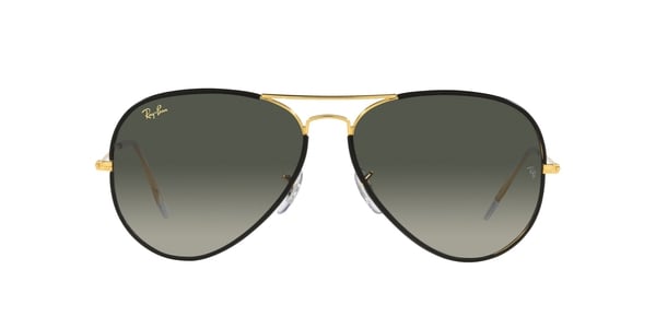 RB-3025JM 919671 BLACK ON LEGEND GOLD(GREY GRADIENT 58*14, Negro, hi-res 1