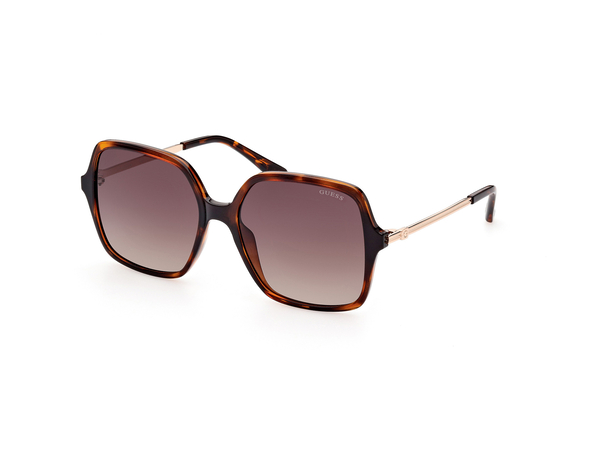 GUESS-7845/S 52F dark/havana 57*17, Havana, hi-res 0