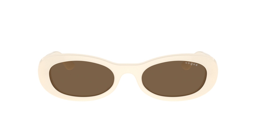 VOGUE-5582/S 316773 FULL IVORY/DARK BROWN 53*20, Marfil, hi-res image number 1