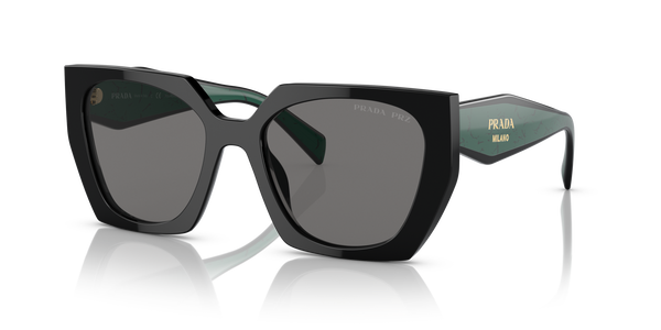 PRADA-15WS/S 1AB-5Z1 NEGRA/NEGRA VERDE 54*19, Negro, hi-res 0