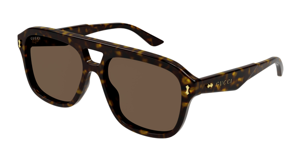 GUCCI-1263S/S 006 HAVANA 57*16, Havana, hi-res 0
