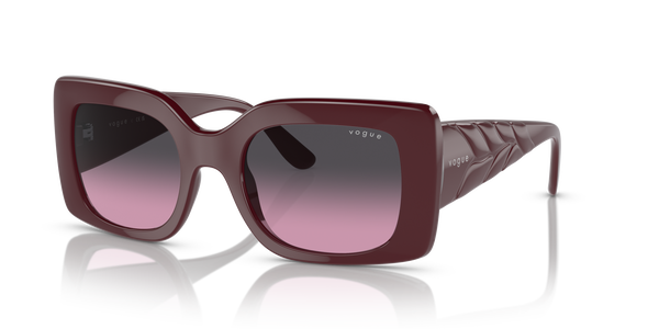 VOGUE-5481S/S 304890 FULL BORDEAUX(VIOLET GRADIENT GREY 52*21, Burdeos, hi-res 0