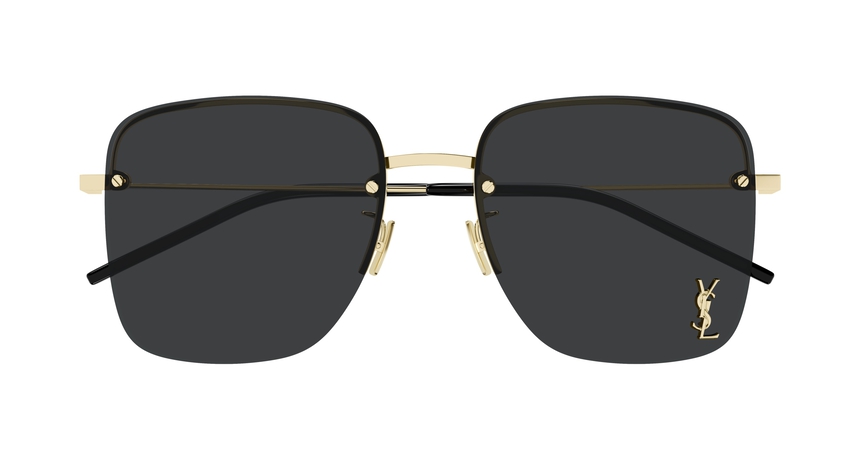 SAINT-LAURENT-SL312M/S 013 GOLD-GOLD-BLACK 58*17, Dorado, hi-res image number 1
