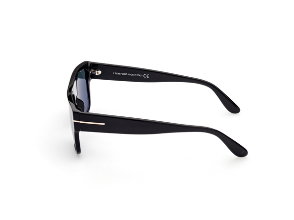 TOMFORD-0907/S 01V shiny black  (blue 55*19, Negro, hi-res 1