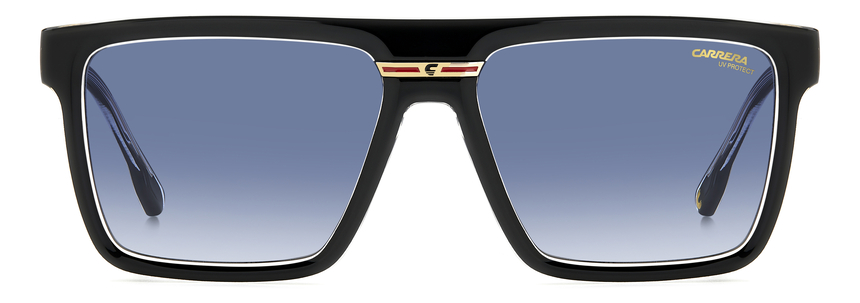 CARRERA-VICTORY-C-03/S 7C5*08 BLACK CRYSTAL(DK BLUE SHADED 58*16, Negro | Transparente, hi-res image number 1