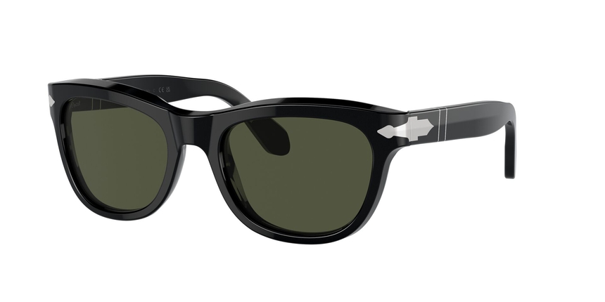 PERSOL-0086S/S 95/31 BLACK/GREEN 57*20, , hi-res image number 0