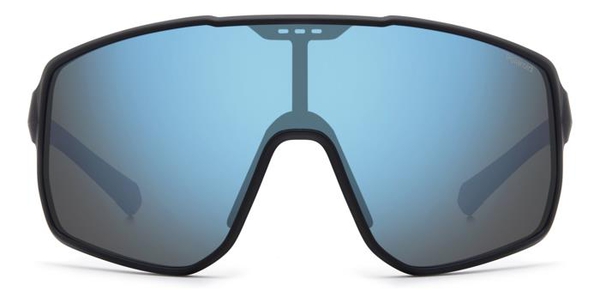 polaroid-7060/s/s 003*5x matteblack(bluemirrorpolarized 99*1