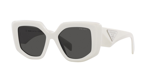 PRADA-14ZS/S 1425S0 TALC(DARK GREY 50*18, Blanco, hi-res 0