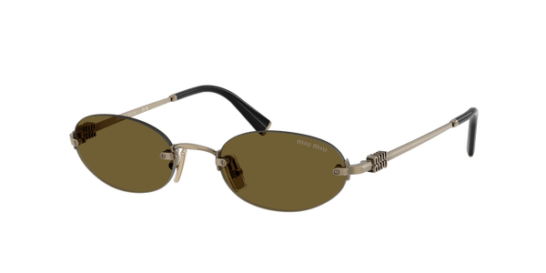 MIUMIU-A54S/S 26C09Z OLD GOLD (DARK BROWN) 51*20, Dorado, hi-res 2