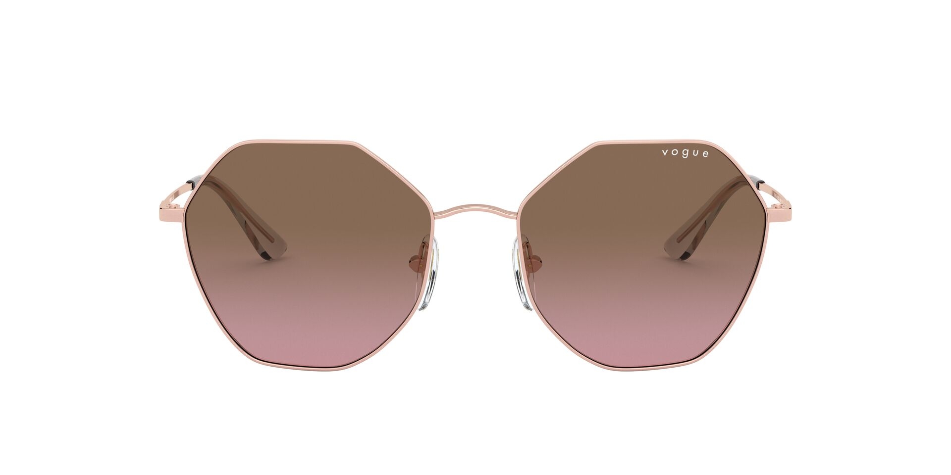VOGUE-4180S/S 507514 PINK(PINK GRADIENT BROWN 54*18, Dorado-Rosa, hi-res image number 2