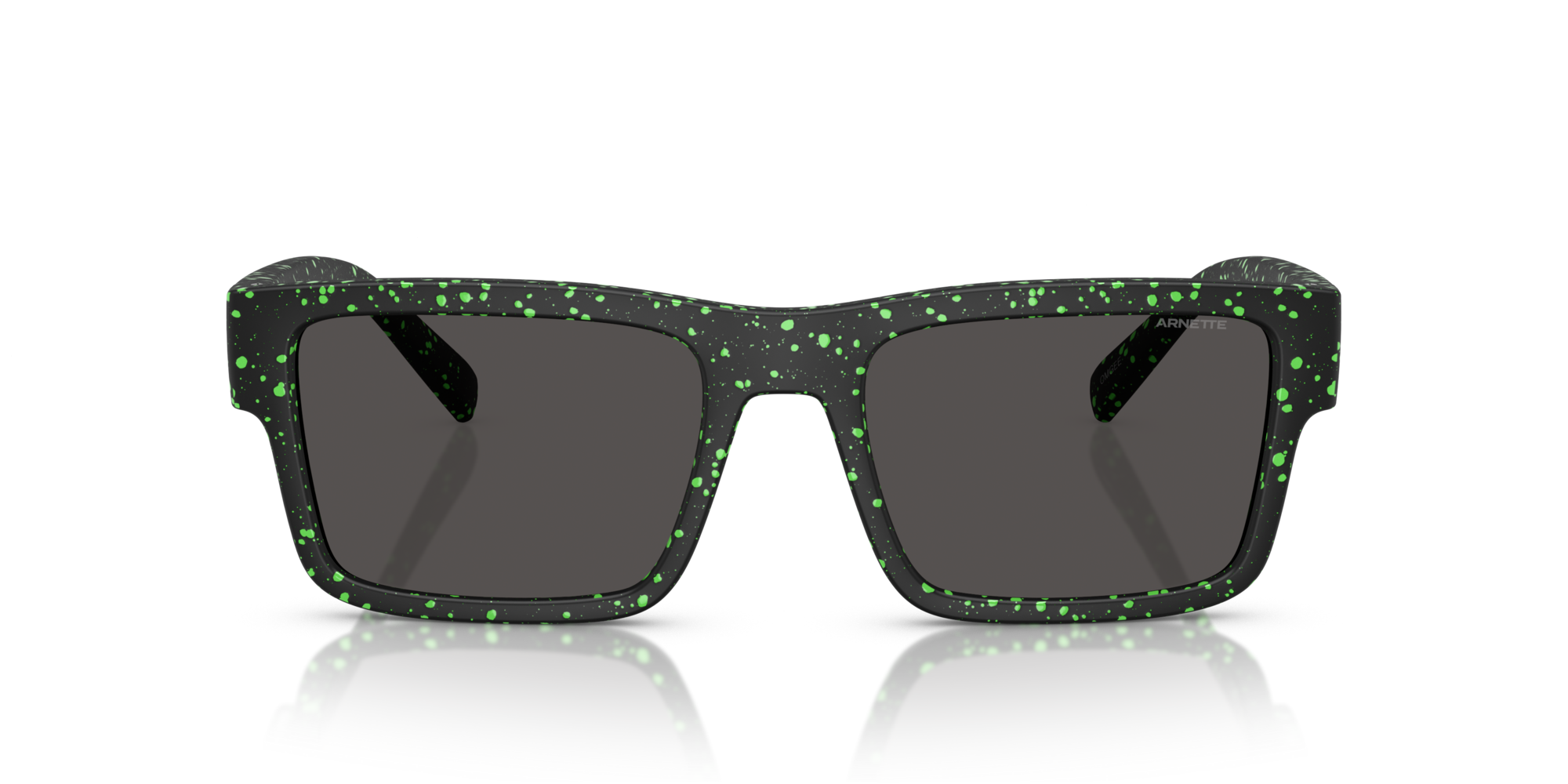 ARNETTE-4344 297187 MT BLACK/GEKKO GREEN SPLATTER 54*19, , hi-res image number 1