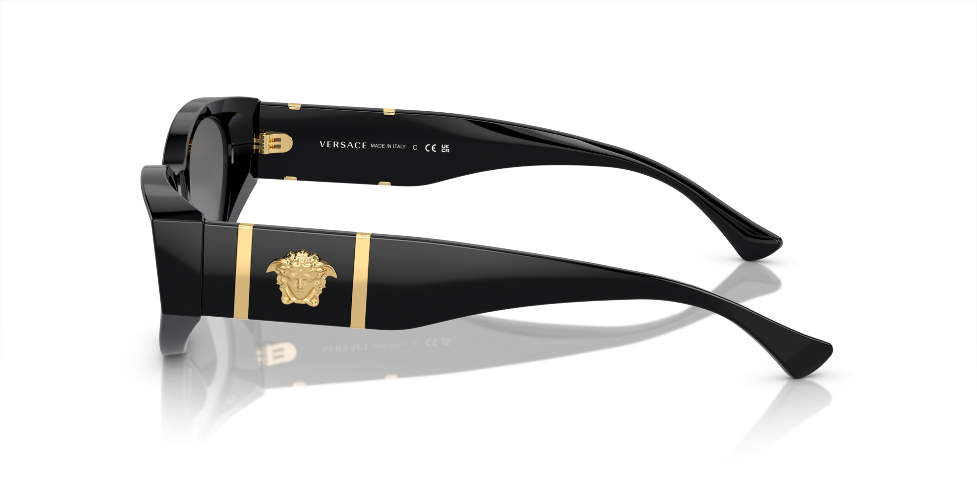 VERSACE-4454/S GB1/87 NEGRO 55*18, Negro, hi-res image number 2