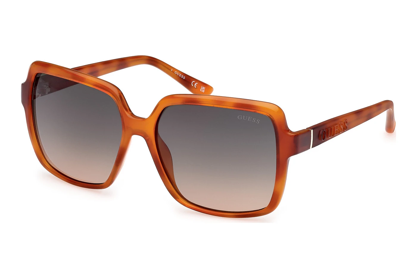 GUESS-00157/S 53P blonde havana 57*15, Havana claro, hi-res image number 0