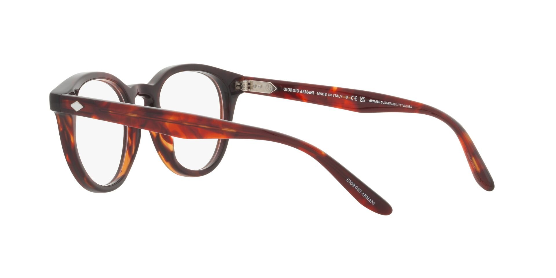 ARMANI-7227/G 5962 RED HAVANA 50*21, , hi-res image number 8