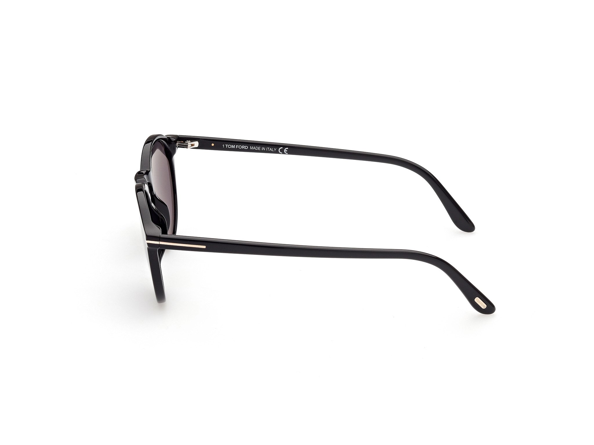 TOMFORD-0904/S 01A shiny black  (smoke 52*19, Negro, hi-res image number 2